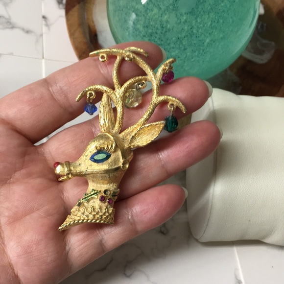 🖤1950s MYLU signed brooch - Picture 15 of 16